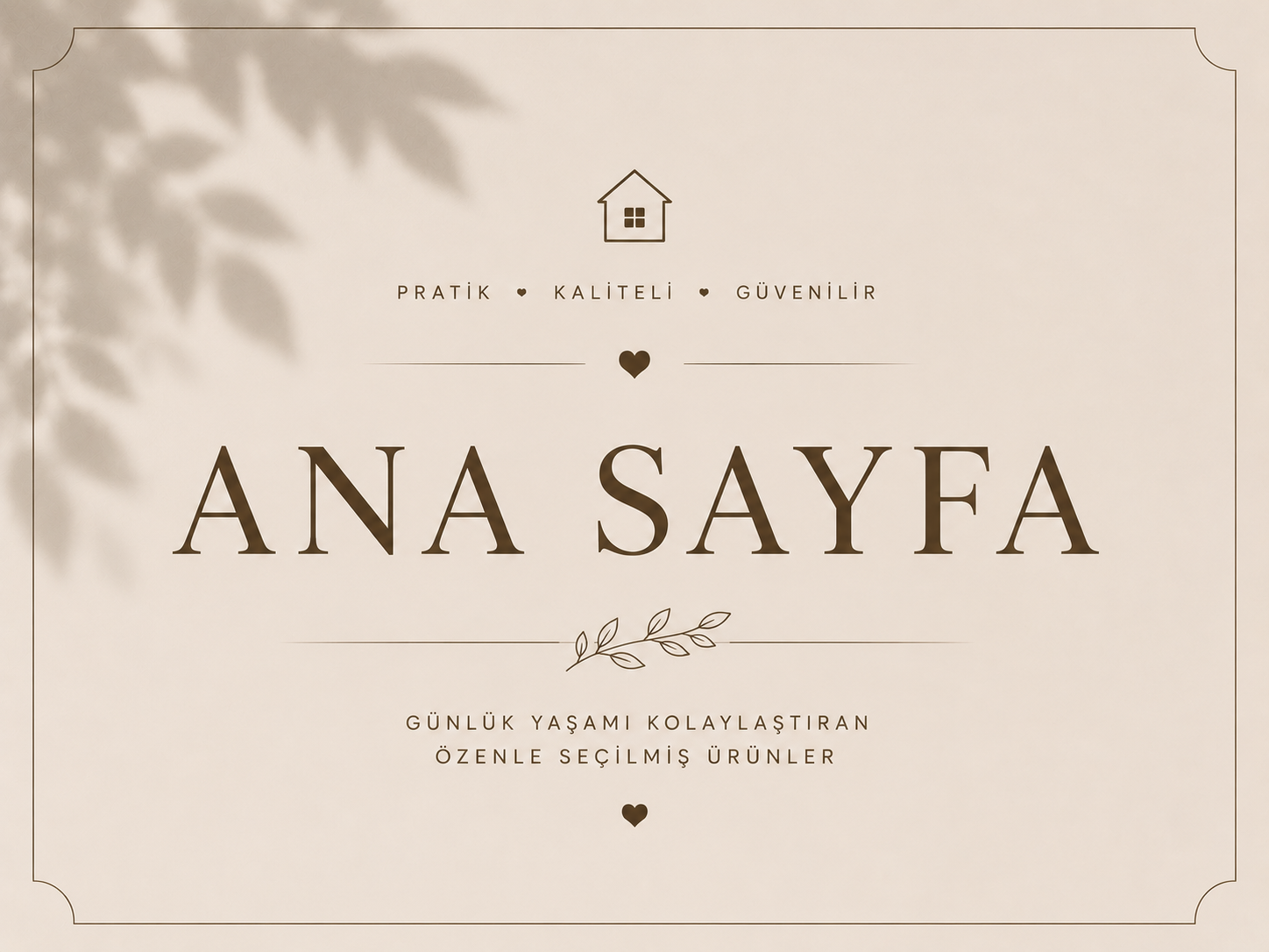Ana sayfa