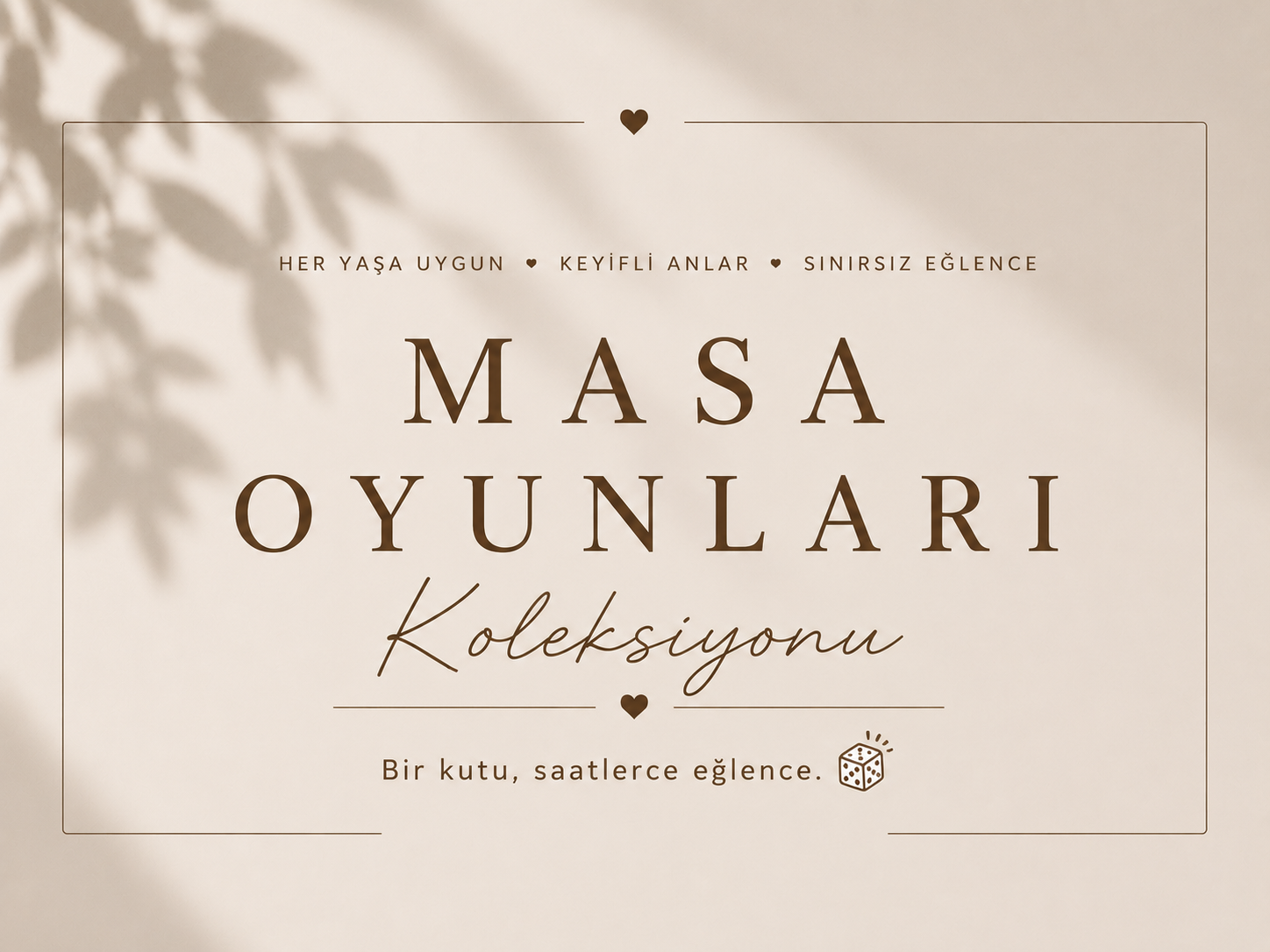 🧩 Masa Oyunları