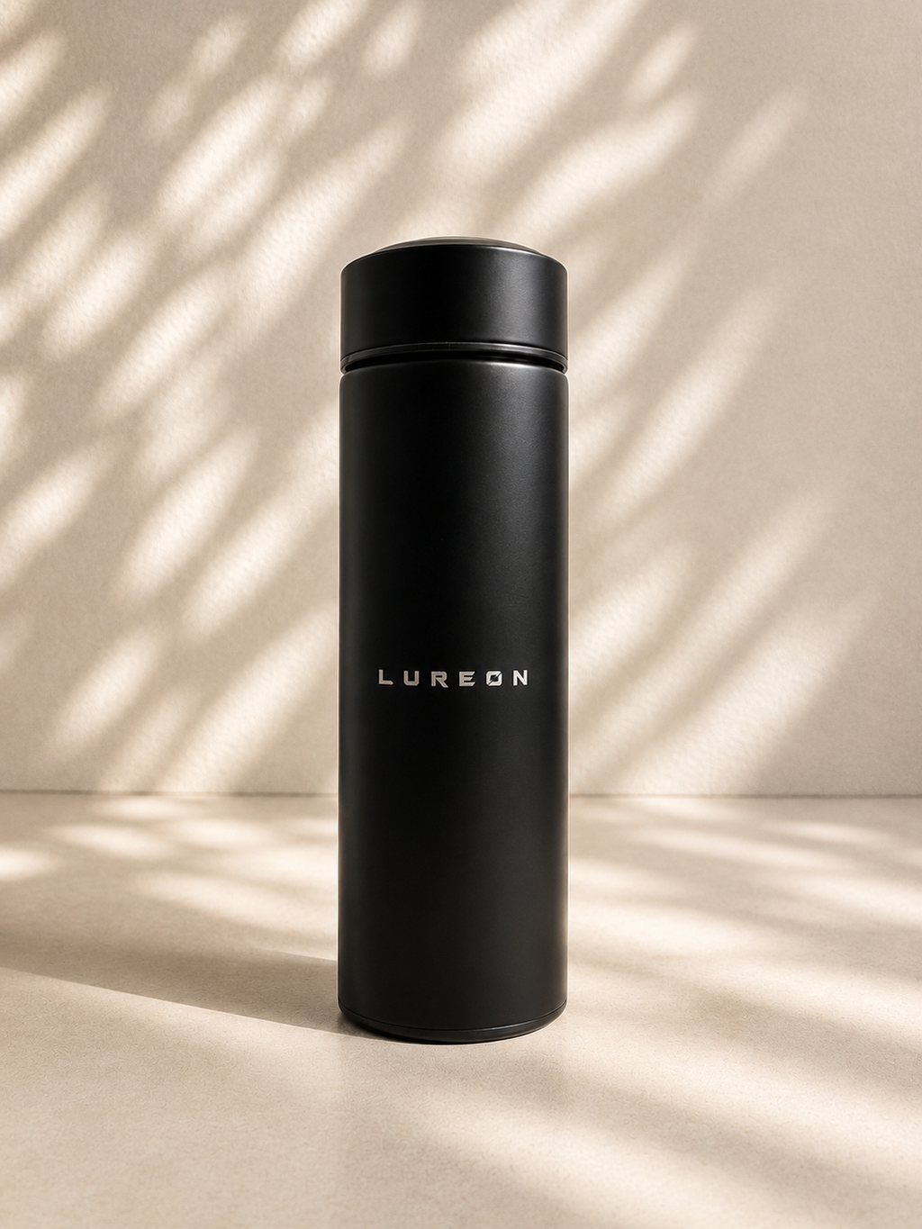 LUREON Premium Dijital Göstergeli Çelik Termos