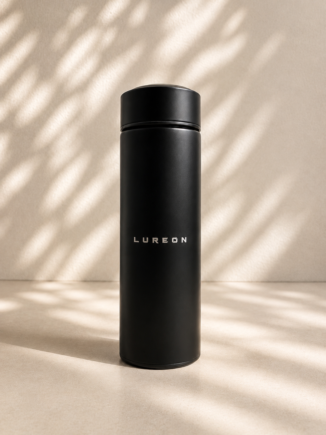 LUREON Premium Dijital Göstergeli Çelik Termos